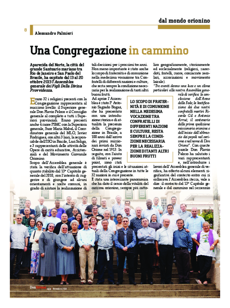Don Orione oggi, 2013, 10, pagina 8