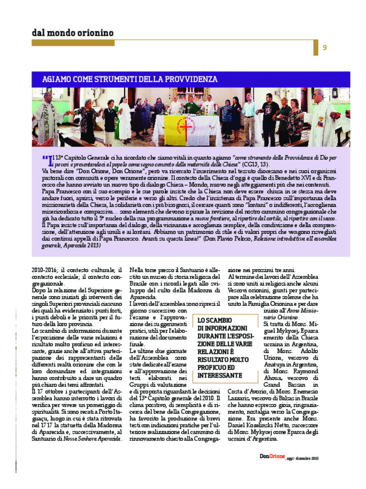 Don Orione oggi, 2013, 10, pagina 9