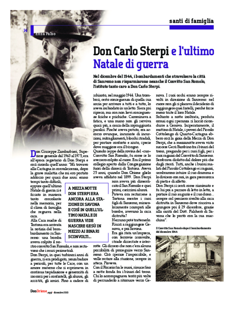 Don Orione oggi, 2013, 10, pagina 14