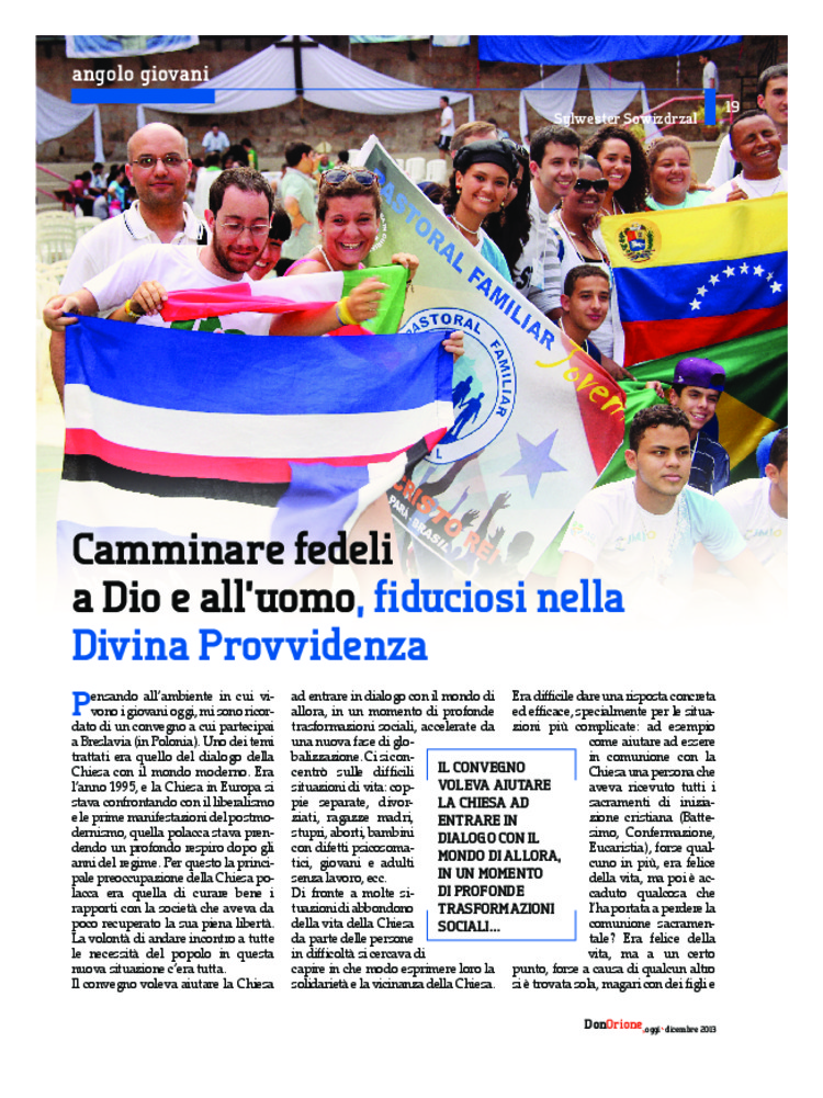 Don Orione oggi, 2013, 10, pagina 19