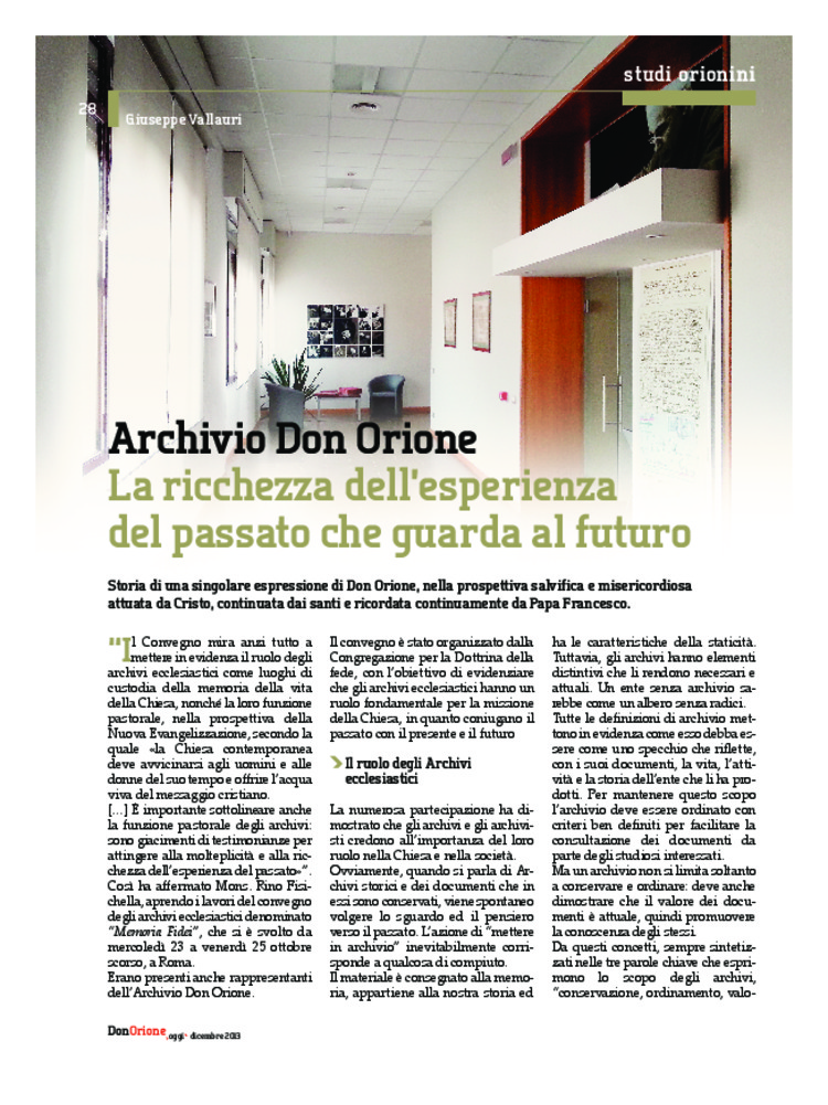 Don Orione oggi, 2013, 10, pagina 28