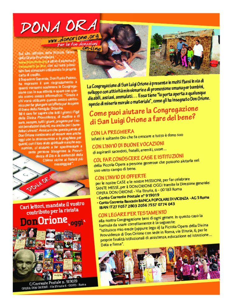 Don Orione oggi, 2014, 01, pagina 1