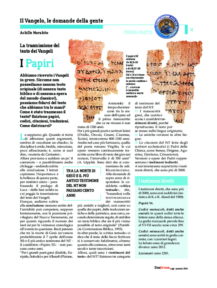Don Orione oggi, 2014, 01, pagina 12