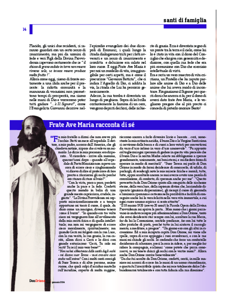 Don Orione oggi, 2014, 01, pagina 15