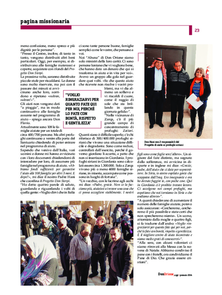 Don Orione oggi, 2014, 01, pagina 24