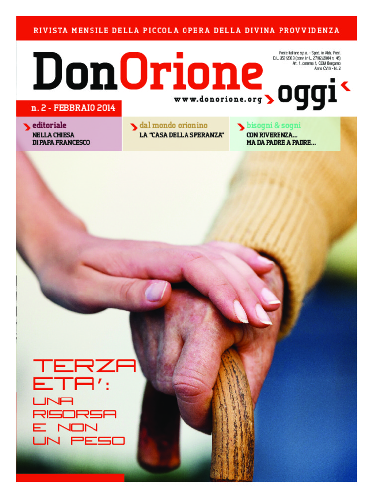 Don Orione oggi, 2014, 02, pagina 1
