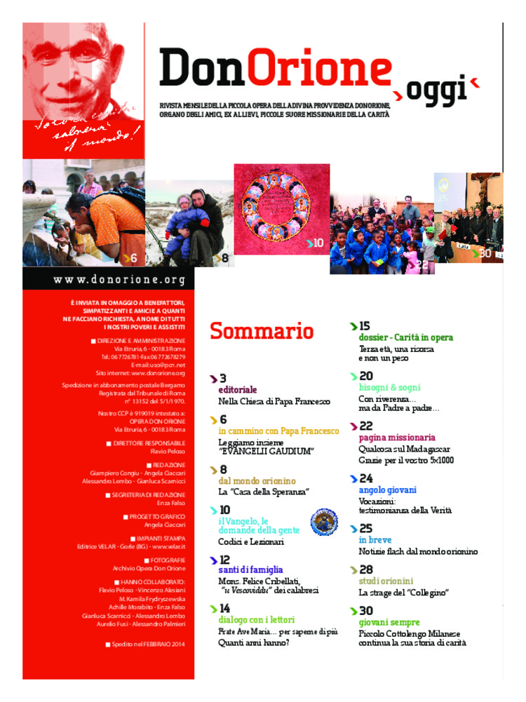 Don Orione oggi, 2014, 02, pagina 2