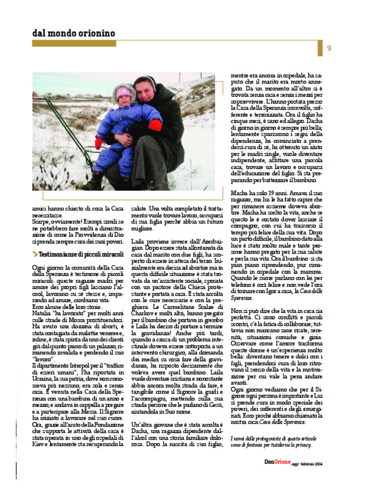 Don Orione oggi, 2014, 02, pagina 9