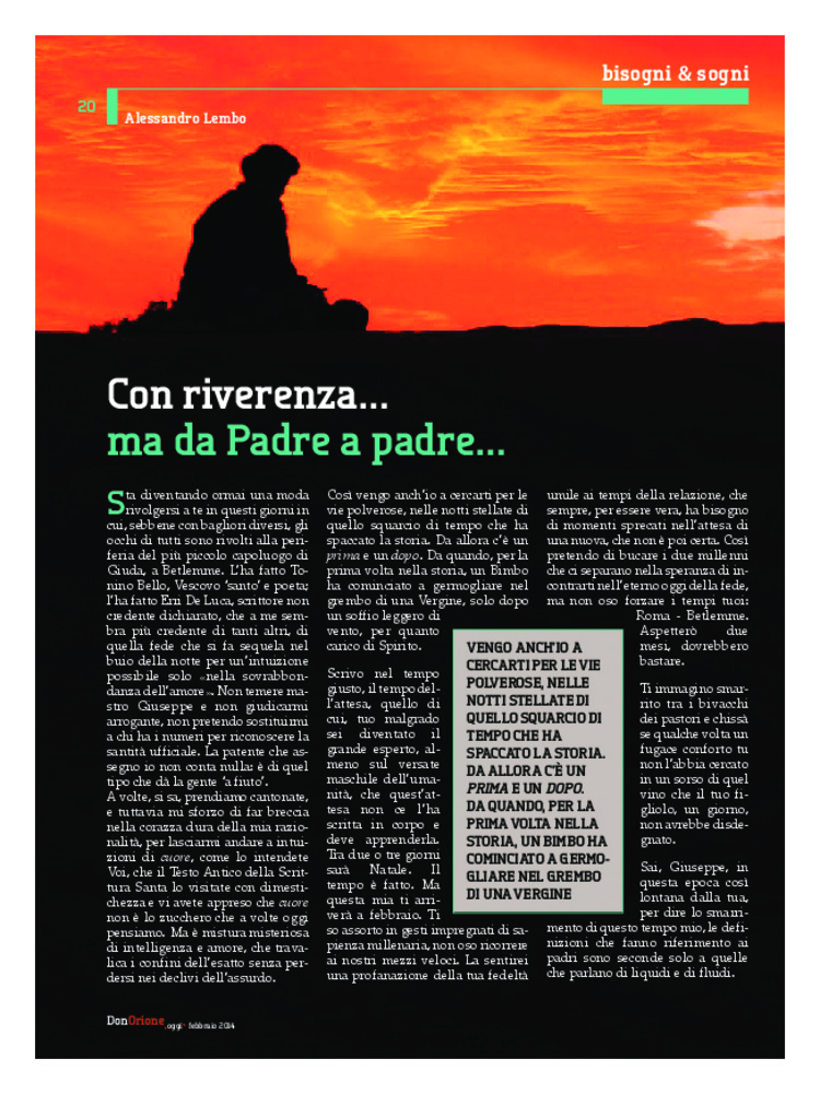 Don Orione oggi, 2014, 02, pagina 20