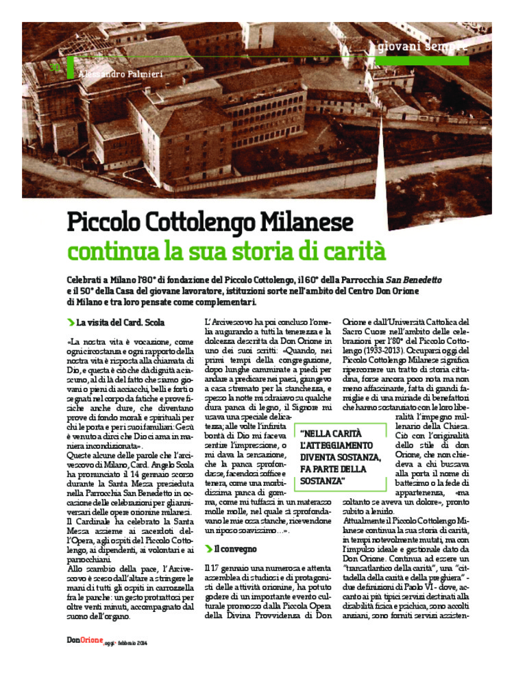 Don Orione oggi, 2014, 02, pagina 30