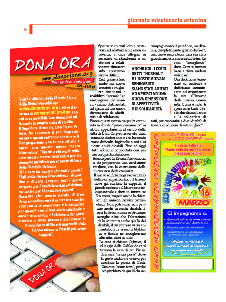 Don Orione oggi, 2014, 03, pagina 6