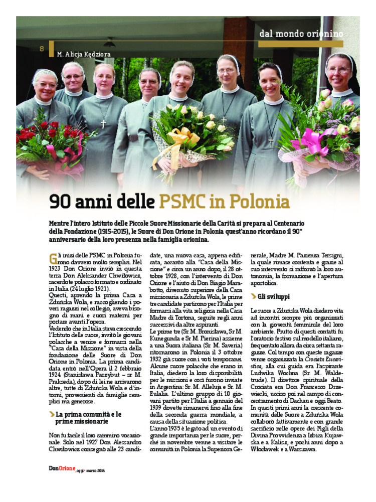 Don Orione oggi, 2014, 03, pagina 8