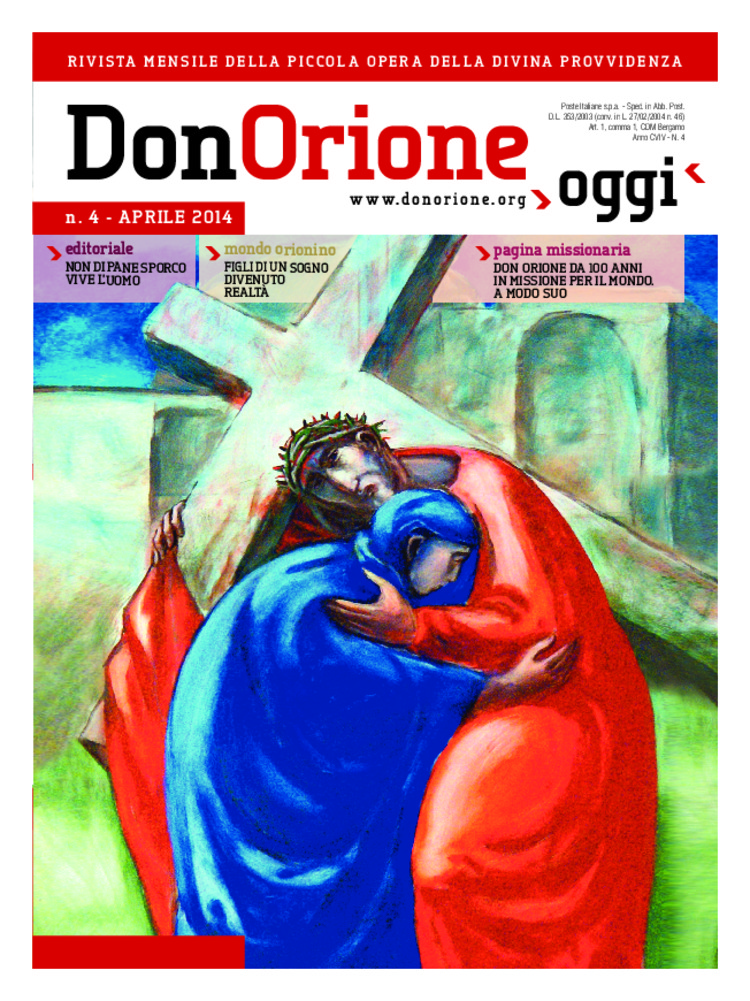 Don Orione oggi, 2014, 04, pagina 1