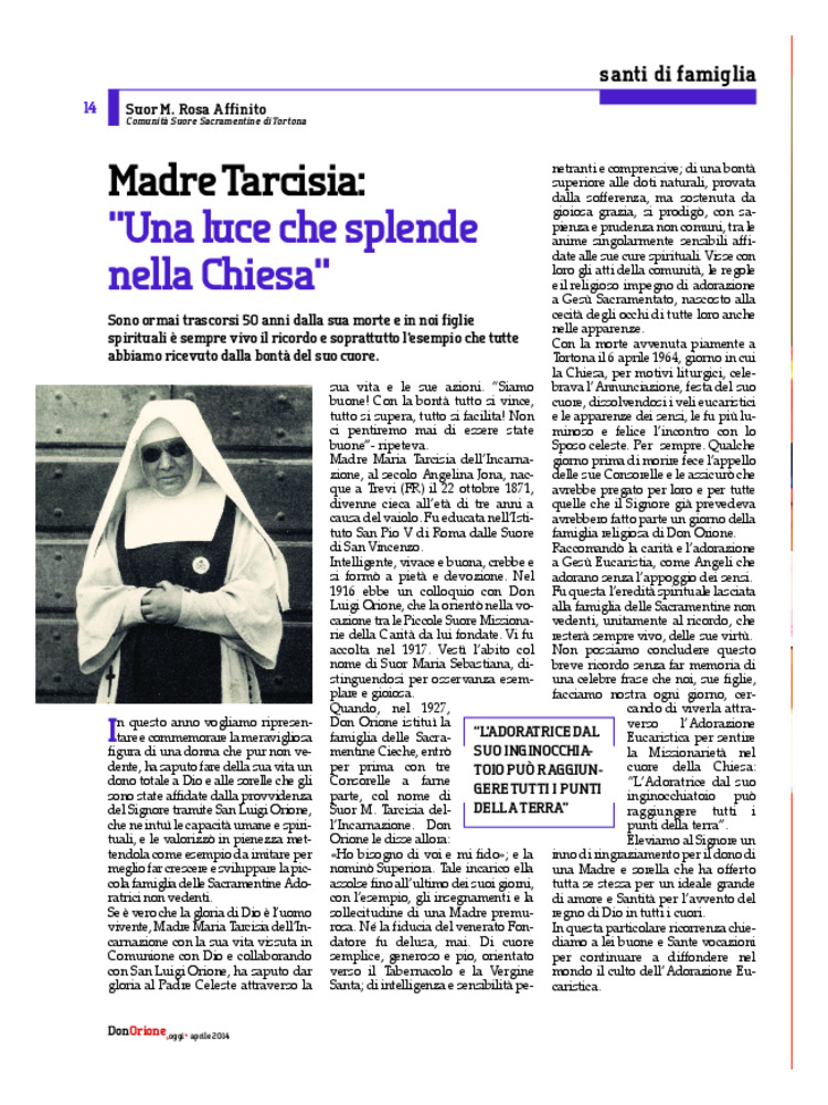 Don Orione oggi, 2014, 04, pagina 14