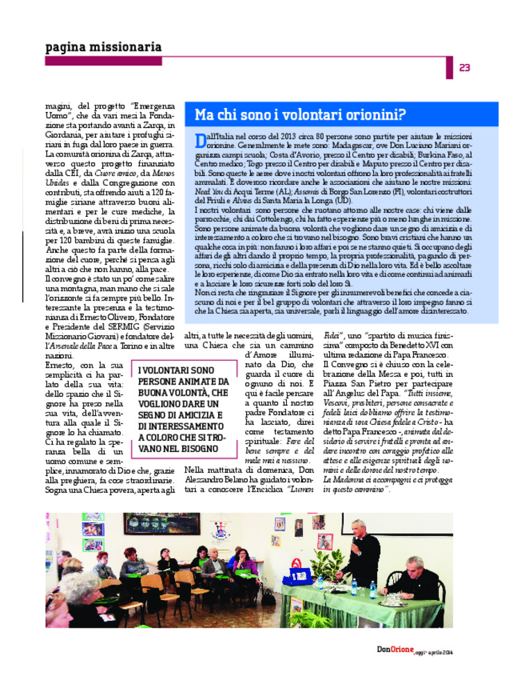 Don Orione oggi, 2014, 04, pagina 23