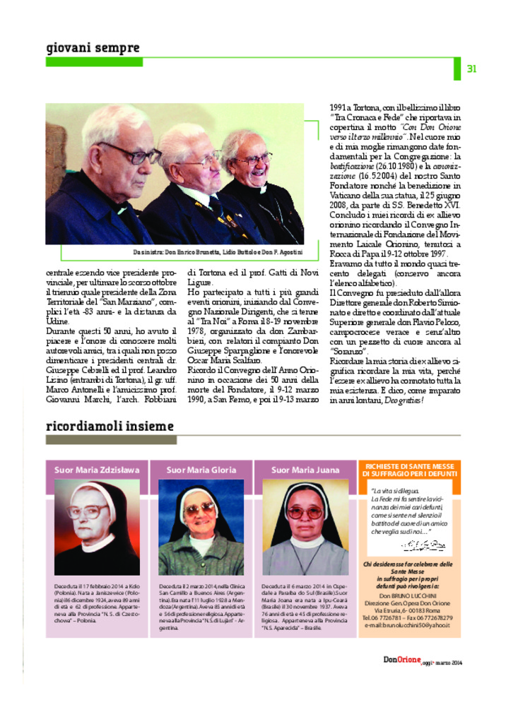 Don Orione oggi, 2014, 04, pagina 31