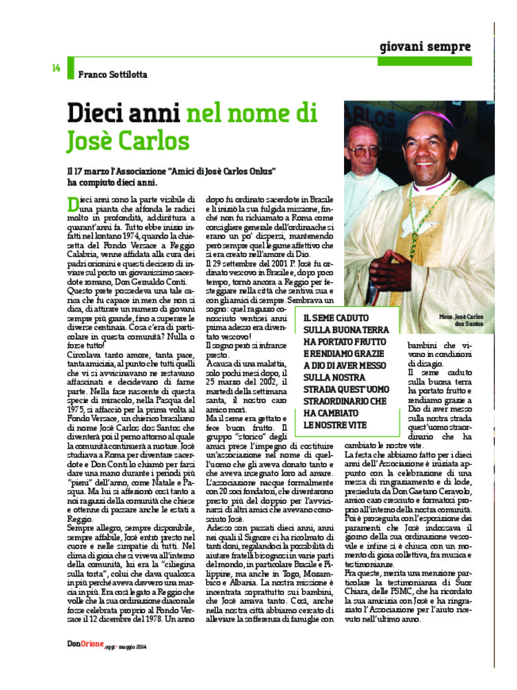Don Orione oggi, 2014, 05, pagina 14