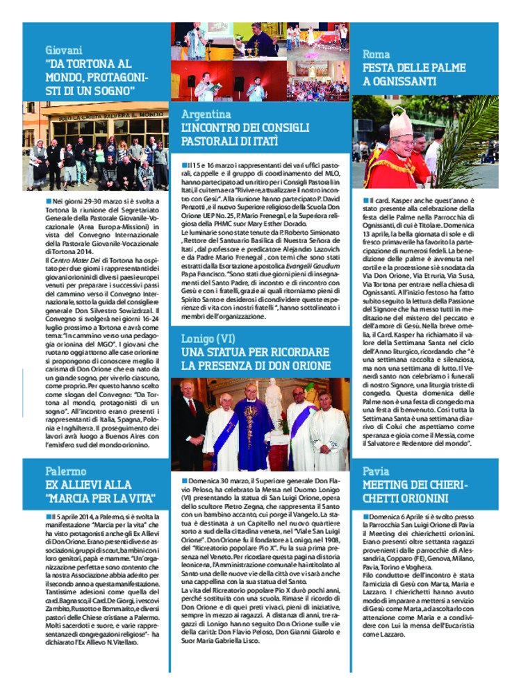 Don Orione oggi, 2014, 05, pagina 27