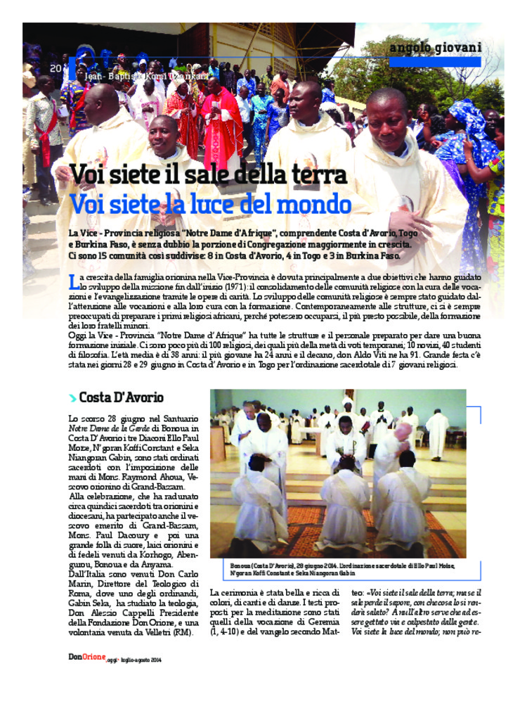 Don Orione oggi, 2014, 07, pagina 20