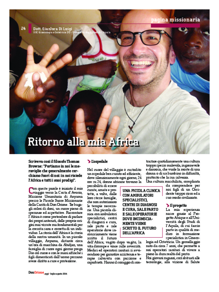 Don Orione oggi, 2014, 07, pagina 24