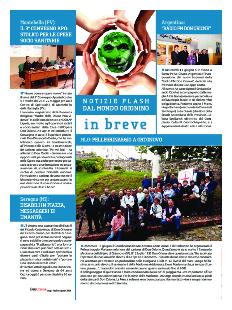 Don Orione oggi, 2014, 07, pagina 26