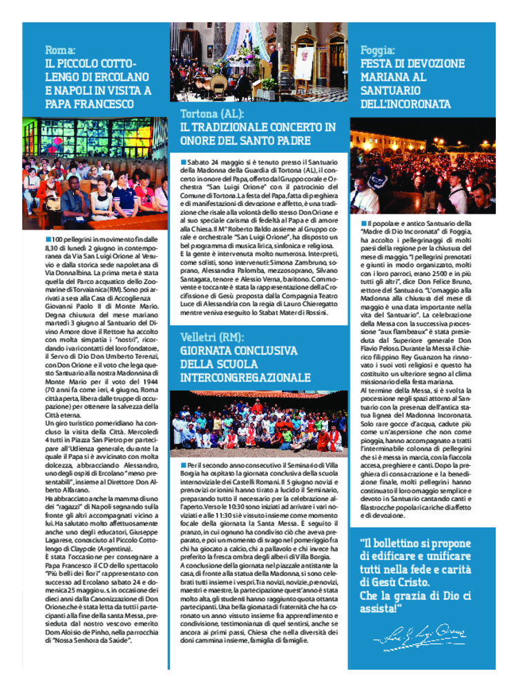 Don Orione oggi, 2014, 07, pagina 29