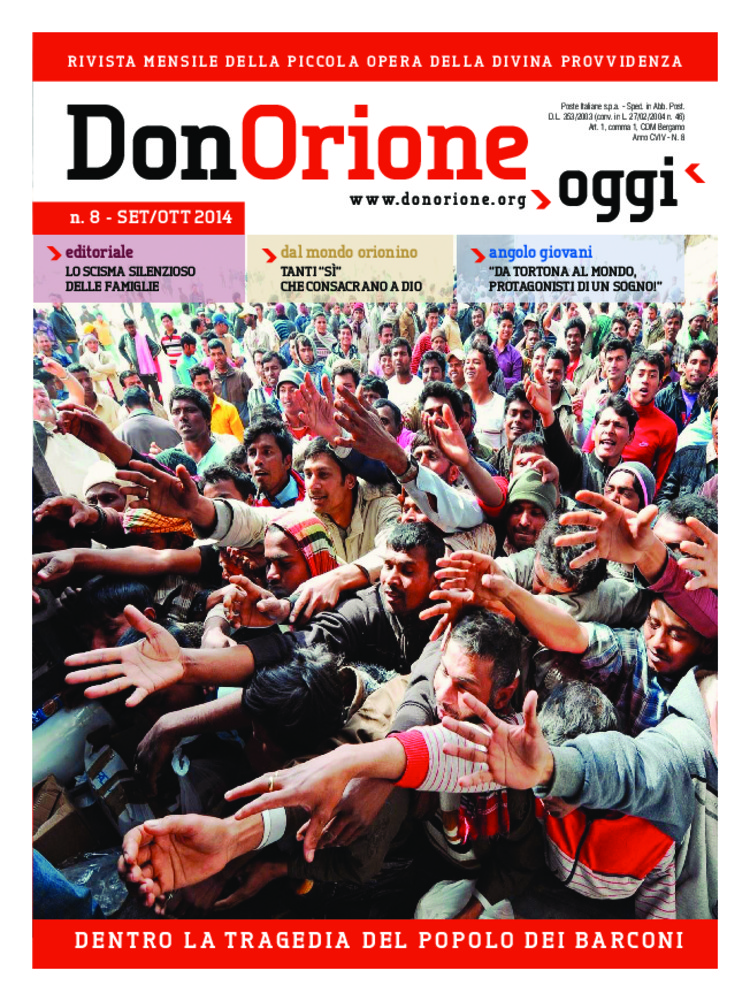 Don Orione oggi, 2014, 08, pagina 1