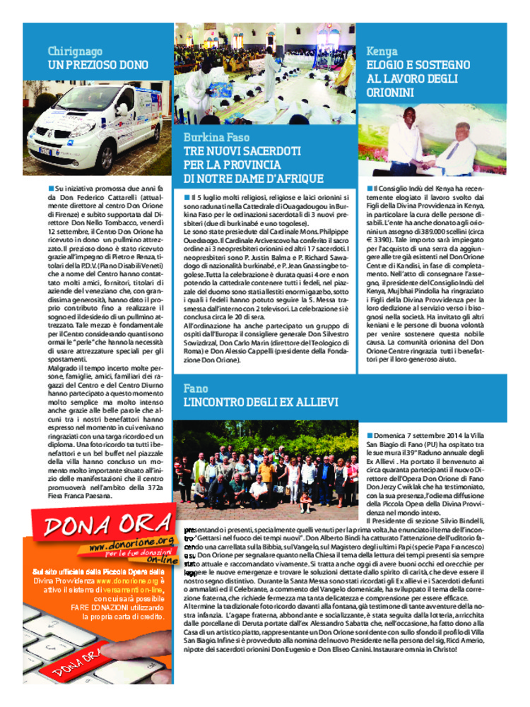 Don Orione oggi, 2014, 08, pagina 26