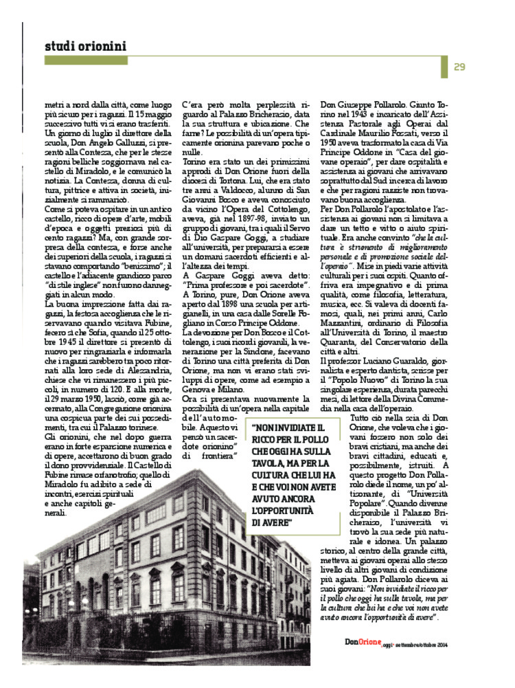 Don Orione oggi, 2014, 08, pagina 29