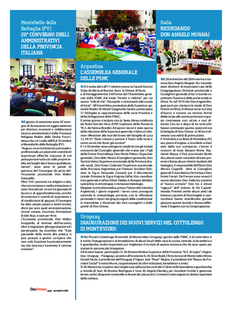 Don Orione oggi, 2014, 09, pagina 28