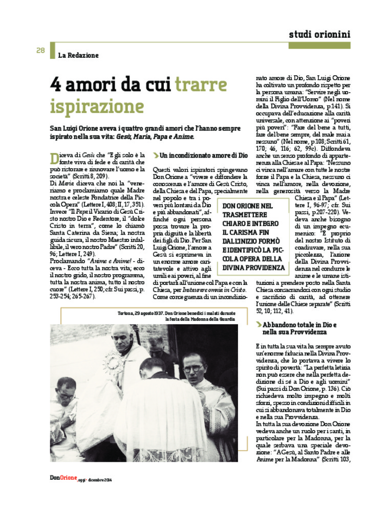 Don Orione oggi, 2014, 10, pagina 28