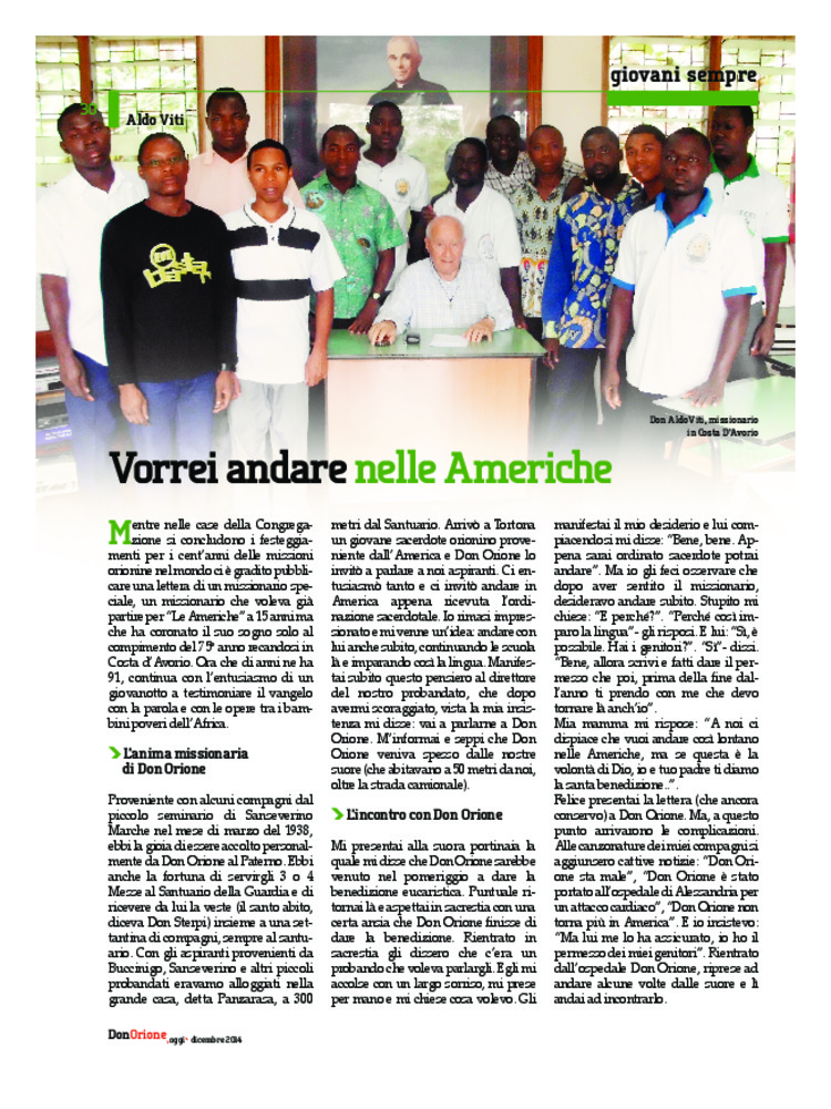 Don Orione oggi, 2014, 10, pagina 30