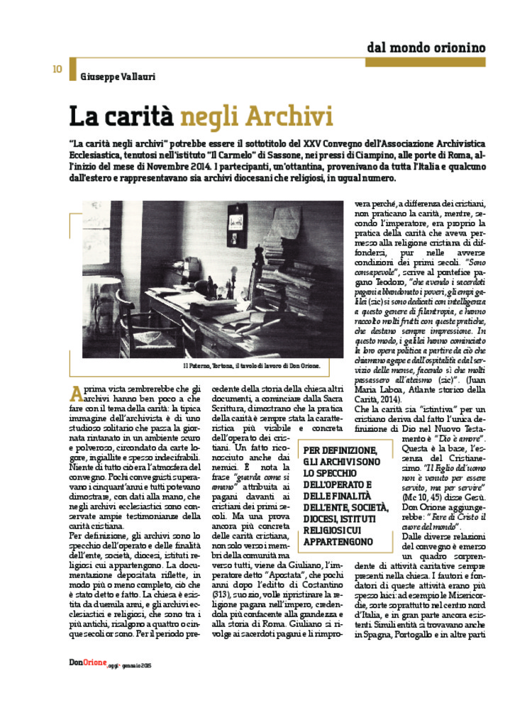Don Orione oggi, 2015, 01, pagina 10