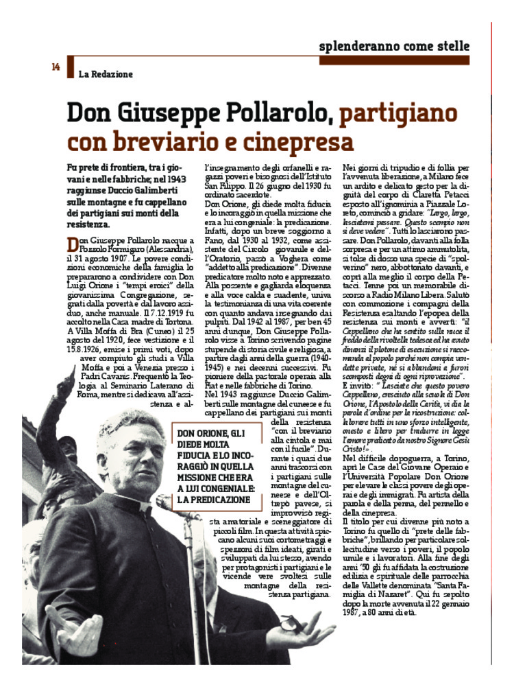 Don Orione oggi, 2015, 01, pagina 14