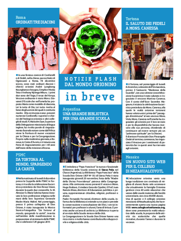 Don Orione oggi, 2015, 01, pagina 25