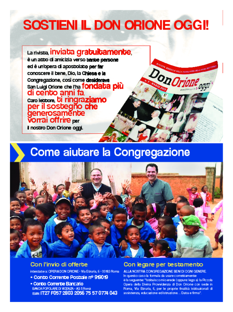 Don Orione oggi, 2015, 01, pagina 32