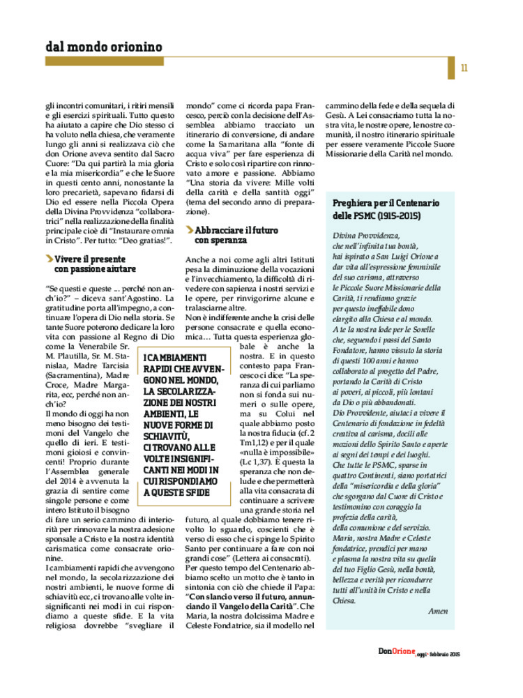 Don Orione oggi, 2015, 02, pagina 11
