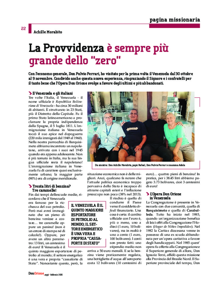 Don Orione oggi, 2015, 02, pagina 22