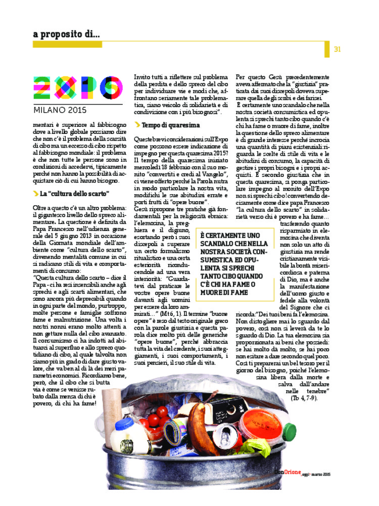 Don Orione oggi, 2015, 03, pagina 31