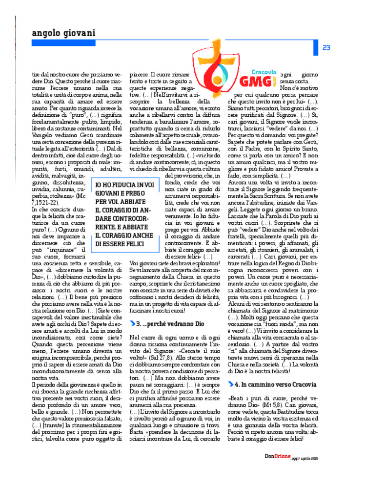 Don Orione oggi, 2015, 04, pagina 23