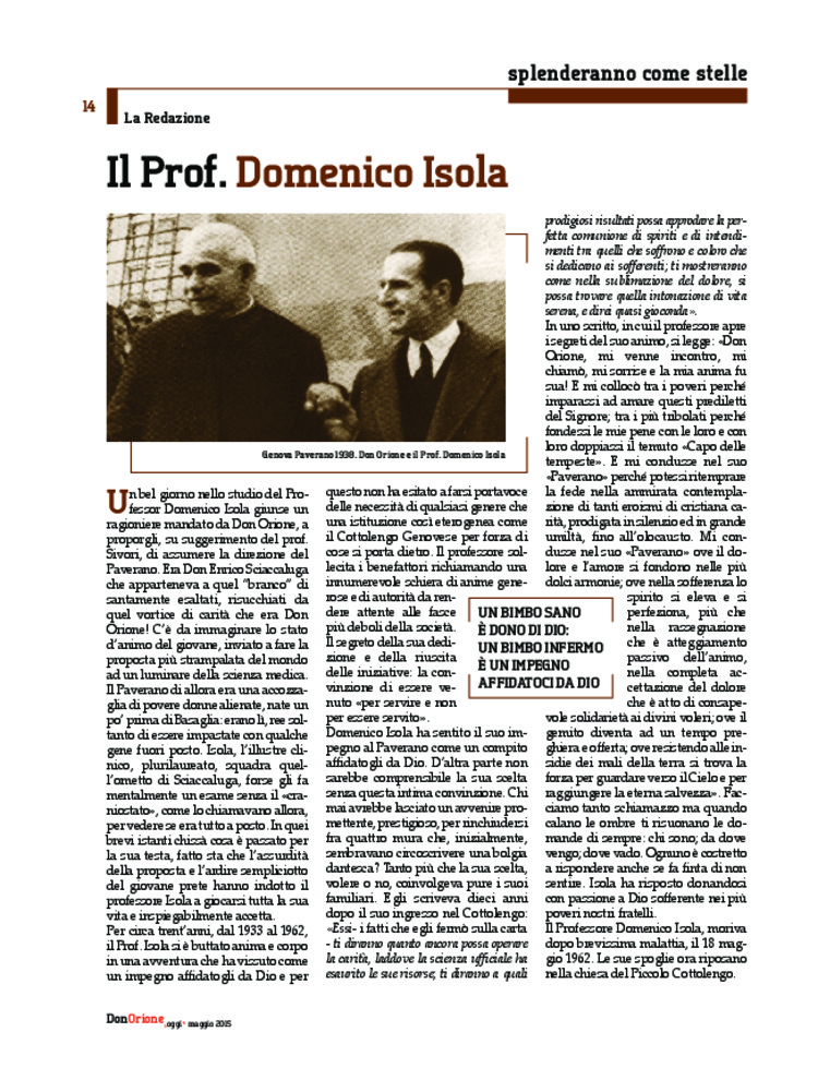 Don Orione oggi, 2015, 05, pagina 14