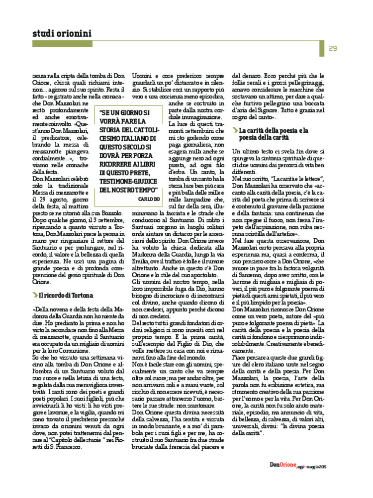 Don Orione oggi, 2015, 05, pagina 29