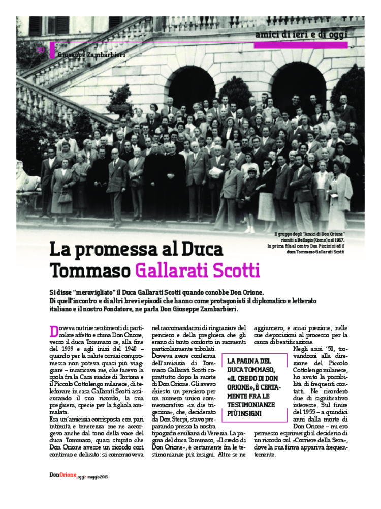 Don Orione oggi, 2015, 05, pagina 30