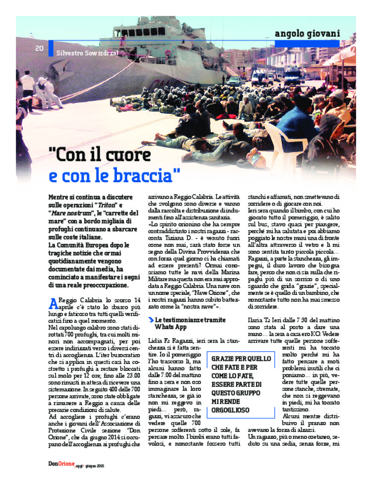 Don Orione oggi, 2015, 06, pagina 20