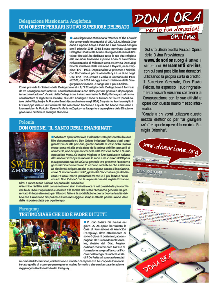 Don Orione oggi, 2015, 06, pagina 27