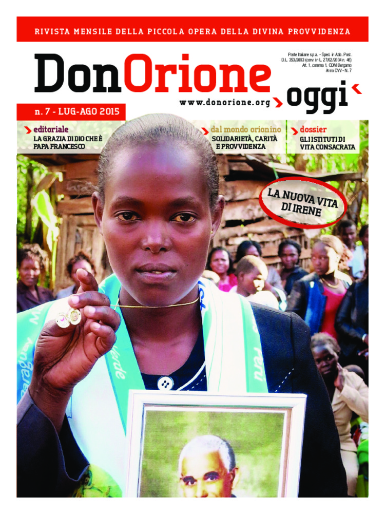 Don Orione oggi, 2015, 07, pagina 1