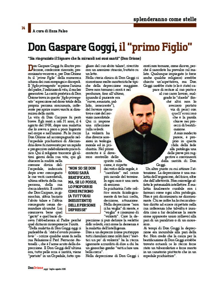 Don Orione oggi, 2015, 07, pagina 14