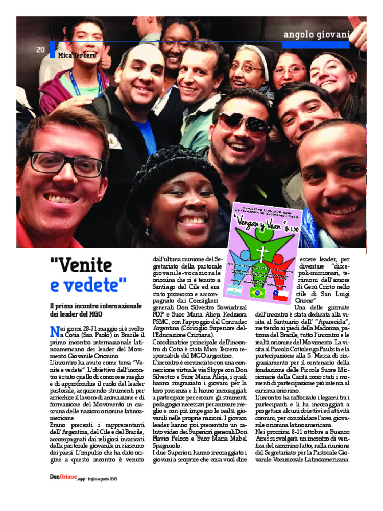 Don Orione oggi, 2015, 07, pagina 20