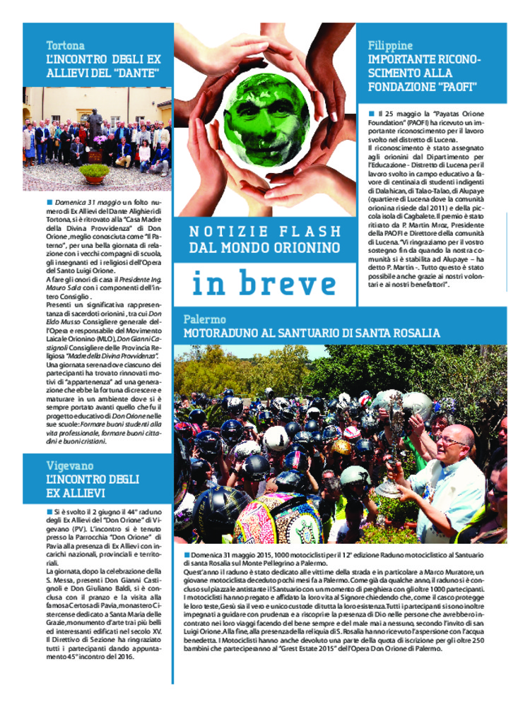 Don Orione oggi, 2015, 07, pagina 24
