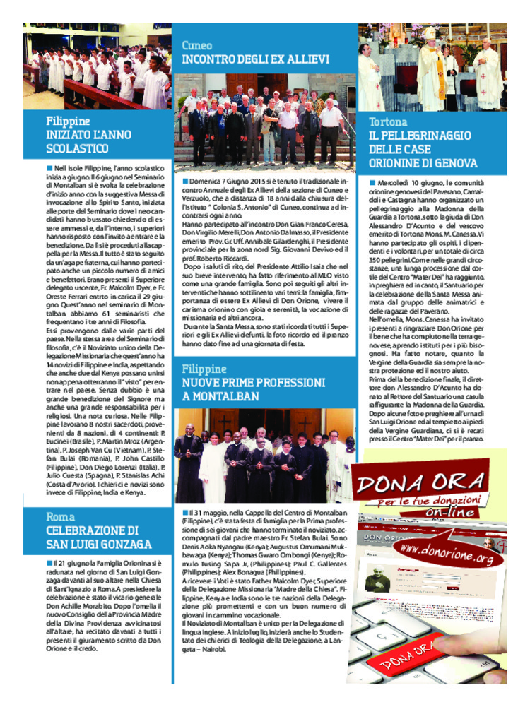 Don Orione oggi, 2015, 07, pagina 27